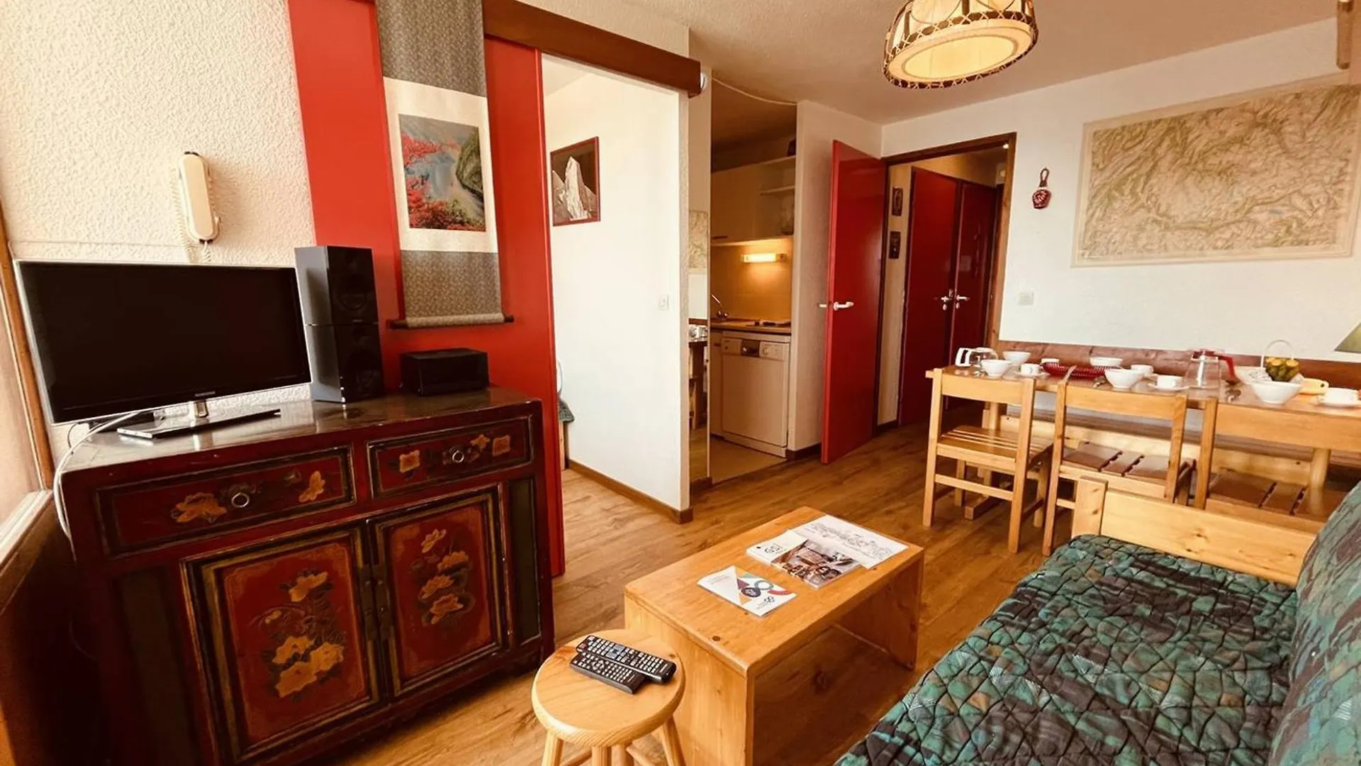 Vallandry - Bel Apt 2 Pieces, 5 Pers, Acces Direct Pistes - Fr-1-757-114